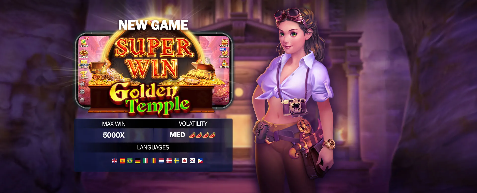 77JL Register App - Dynamic online gaming background with vibrant graphics